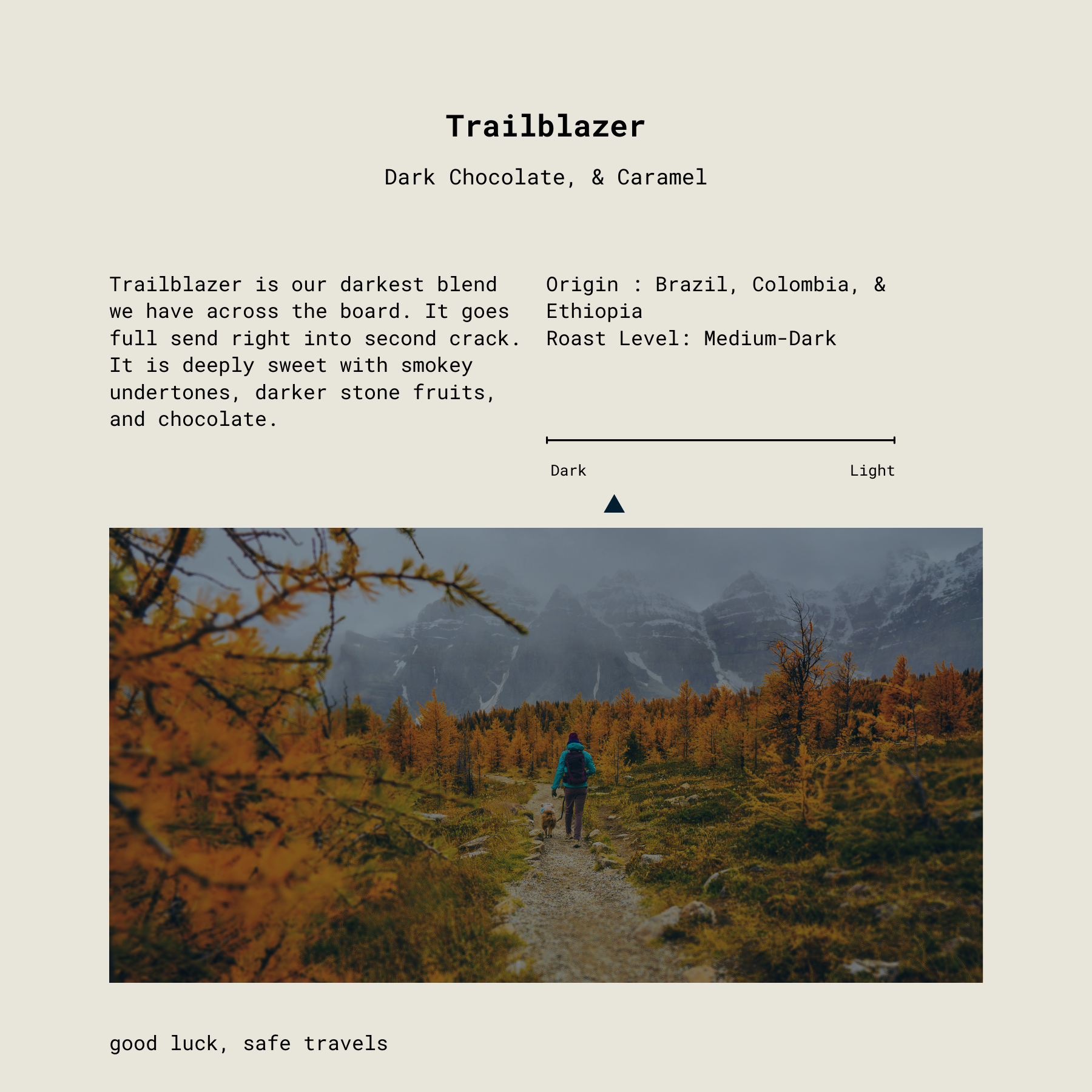 Trailblazer – Peaks Coffee Co.