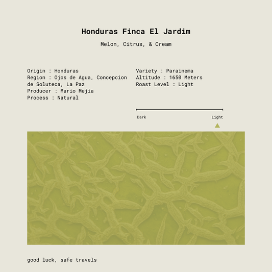 Honduras Finca El Jardim Parainema Natural